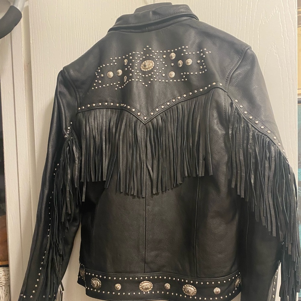 Leather jacket